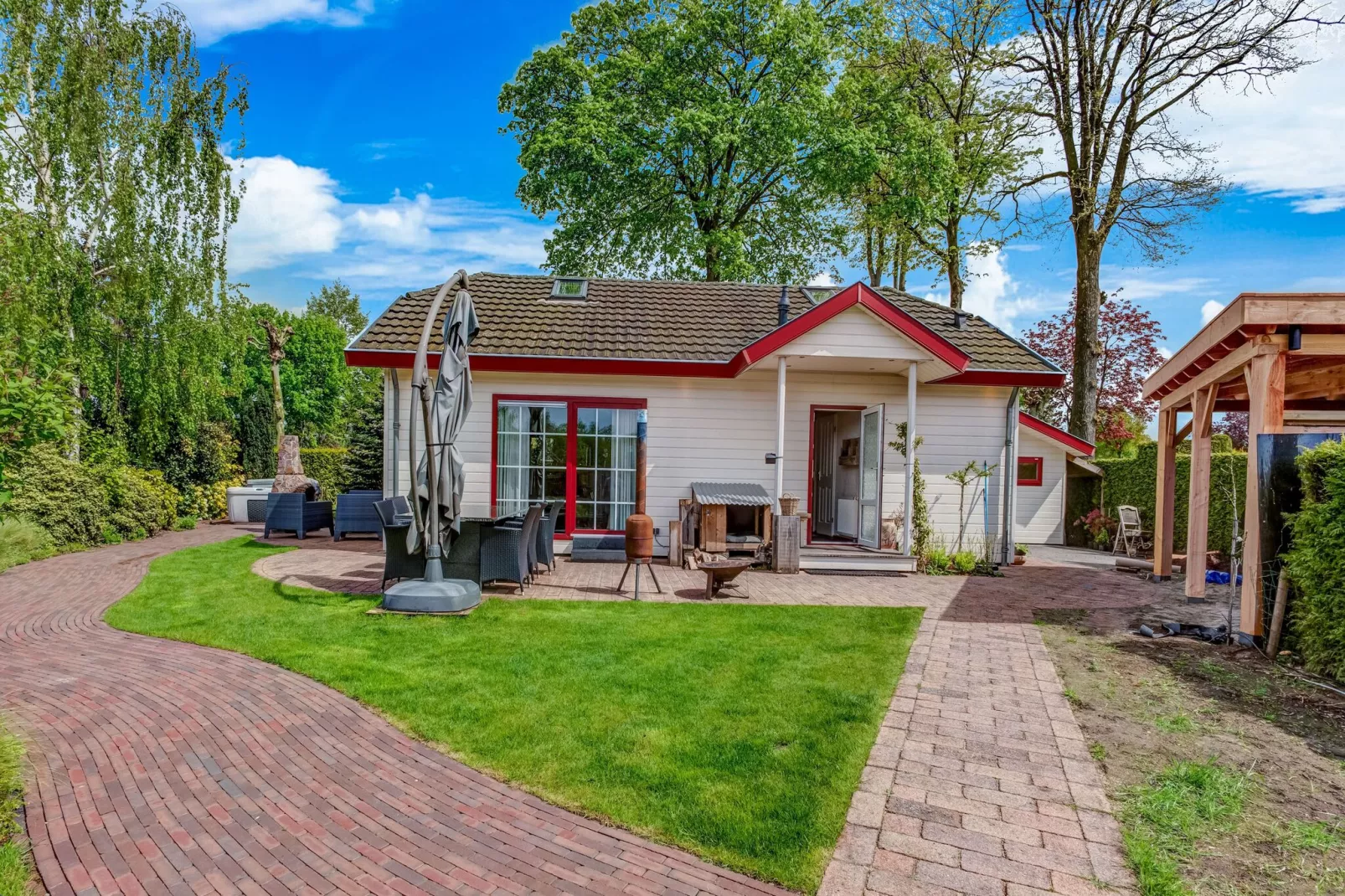 Chalet Kieftveen Voorthuizen 6 pax-Exterior summer
