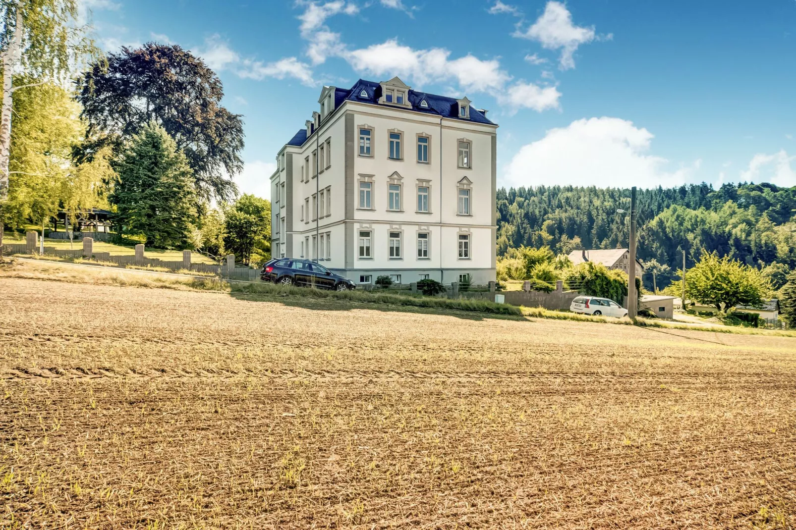 Villa im Erzgebirge-Areas within 1km in summer