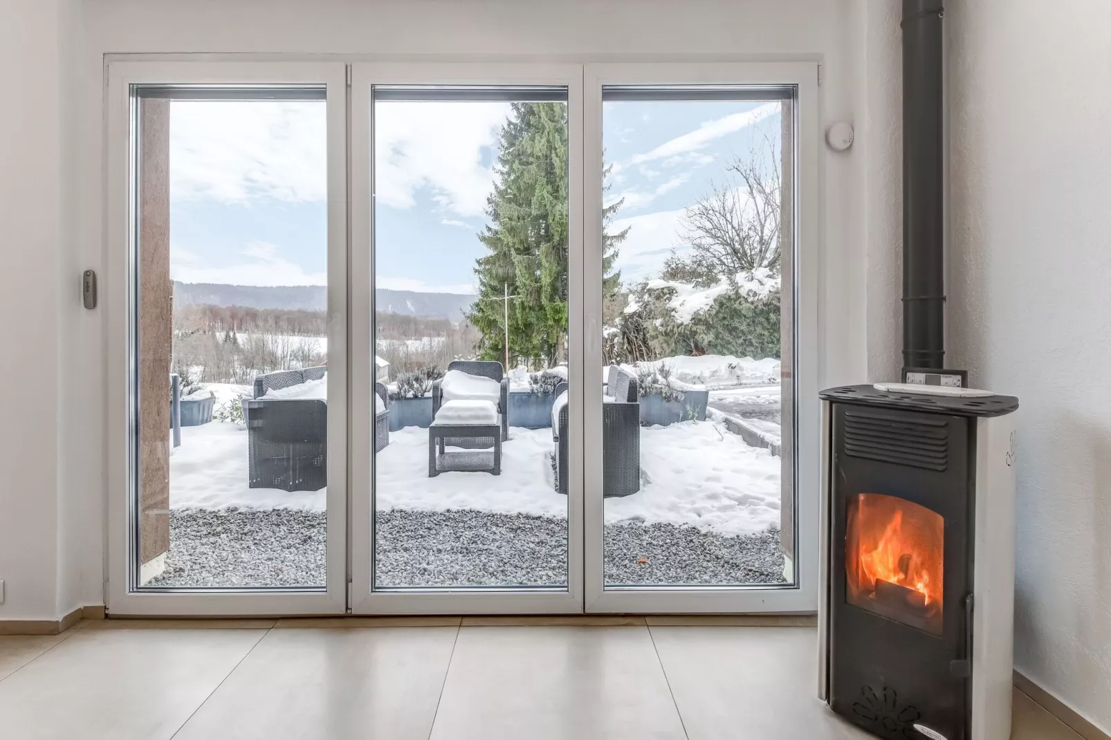 GITE A LA MONTAGNE BUGNY - View in winter