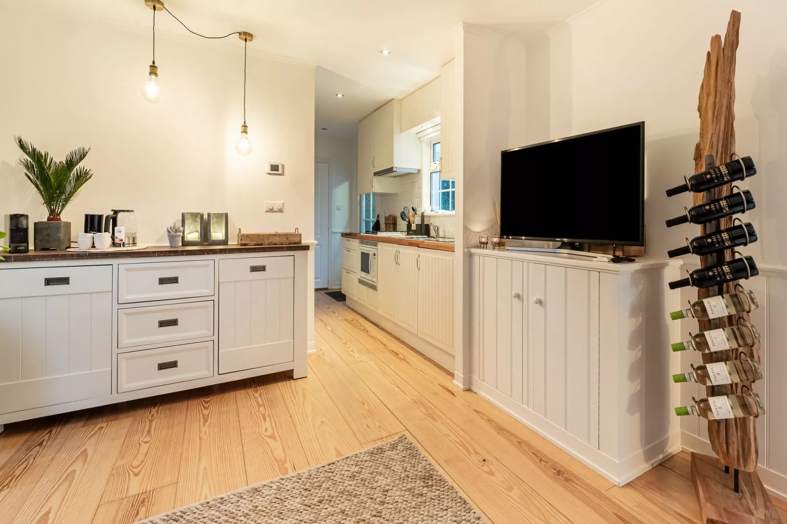 Chalet Kieftveen 2-4pax nr 571 met Jacuzzi-Living room