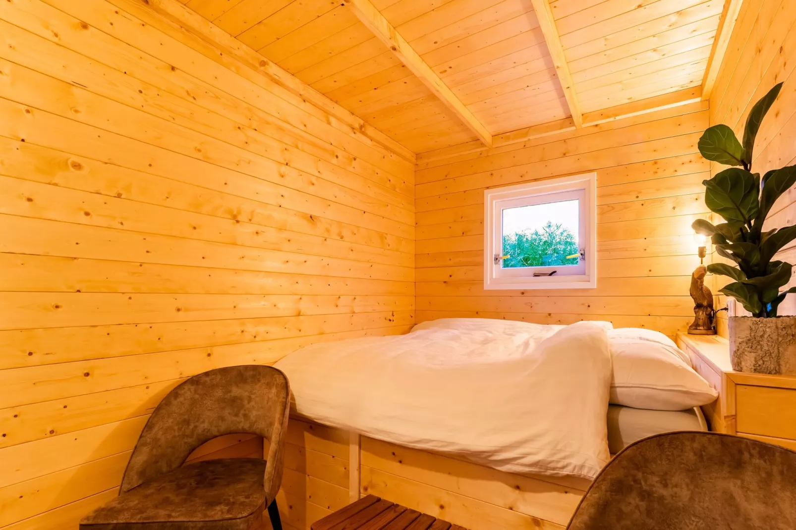Chalet Kieftveen 2-4pax nr 571 met Jacuzzi-Bedroom