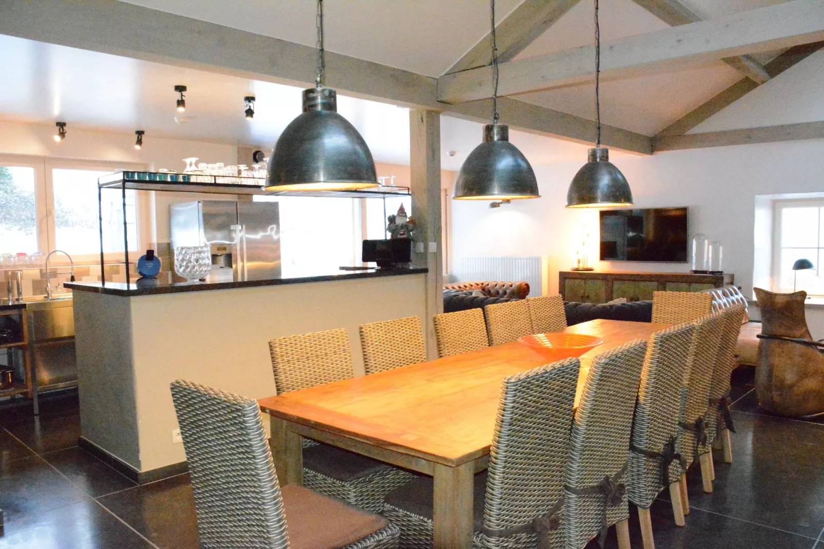 Le Fou du Village-Dining room