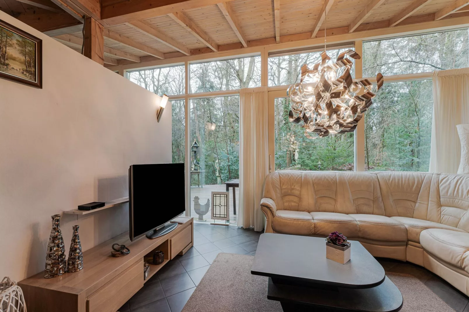 Boshuis De Klim-Living room