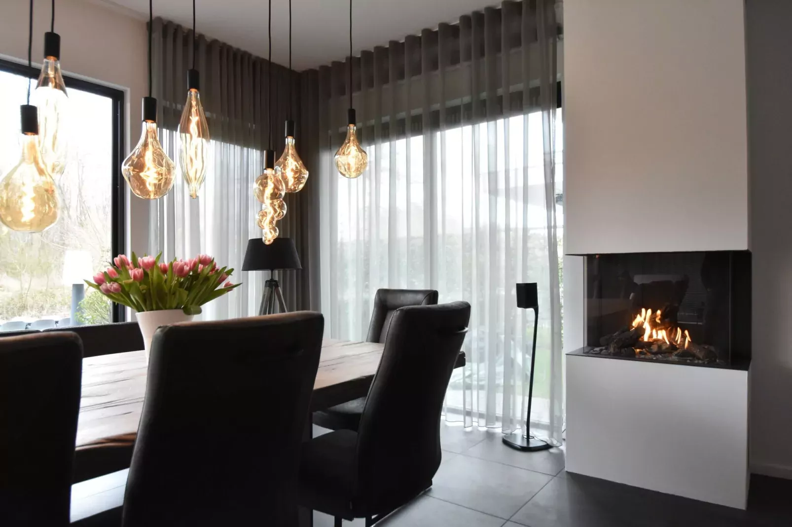 Villa Paradijselijk Harderwijk 336-Salle à manger