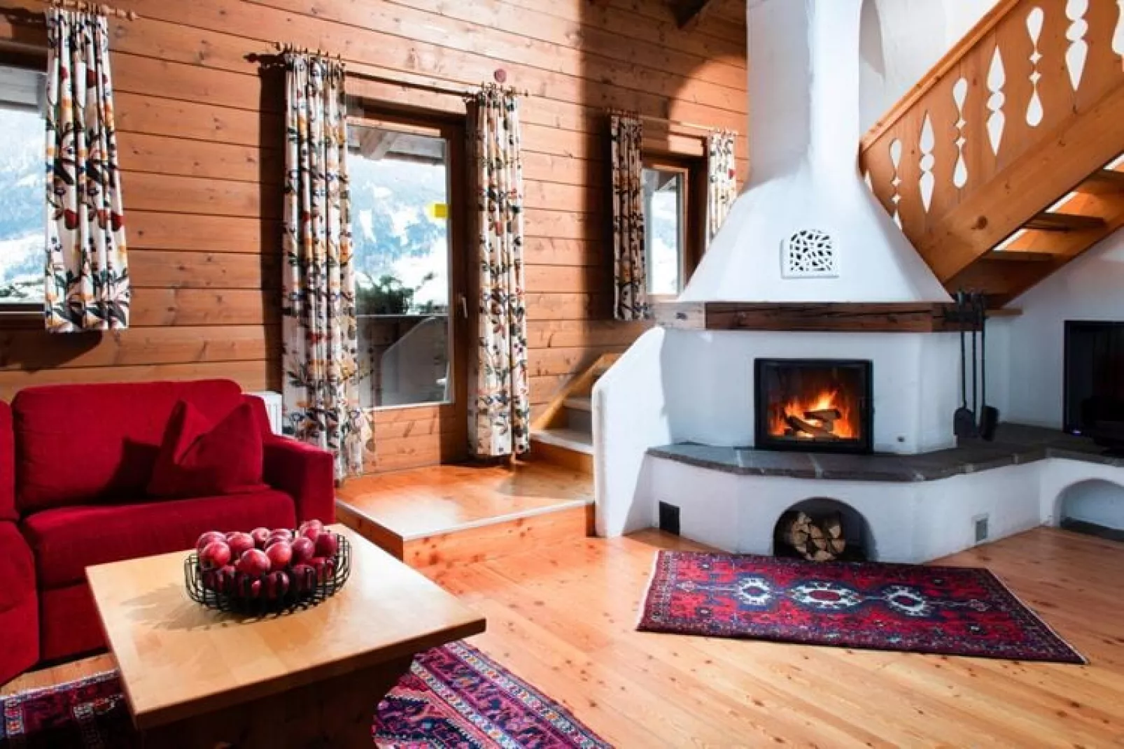 Apart Hotel Goldried - 8 Personen-Living room