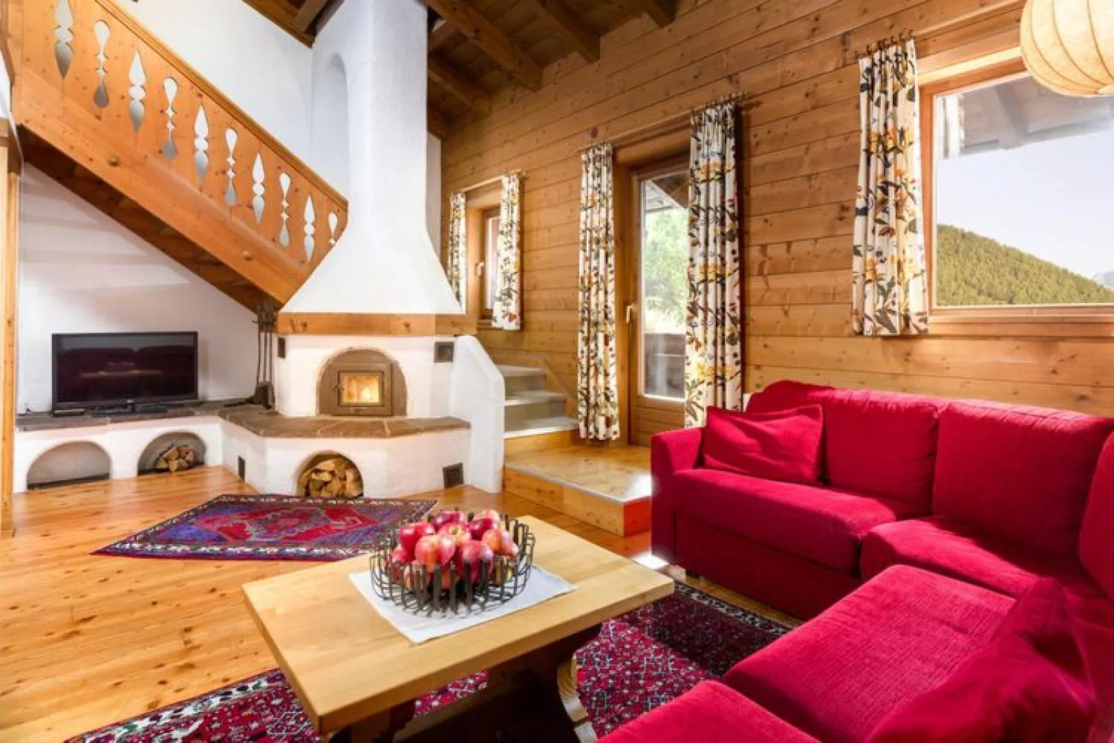 Apart Hotel Goldried - 8 Personen-Living room