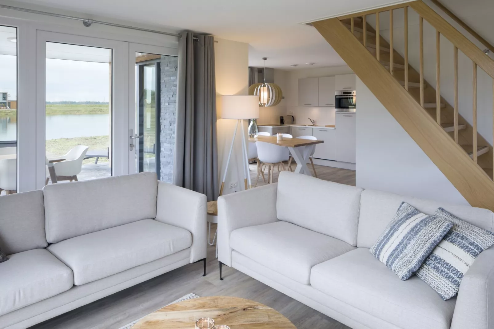 Domein Het Camperveer Veerse Meer 2-Living room