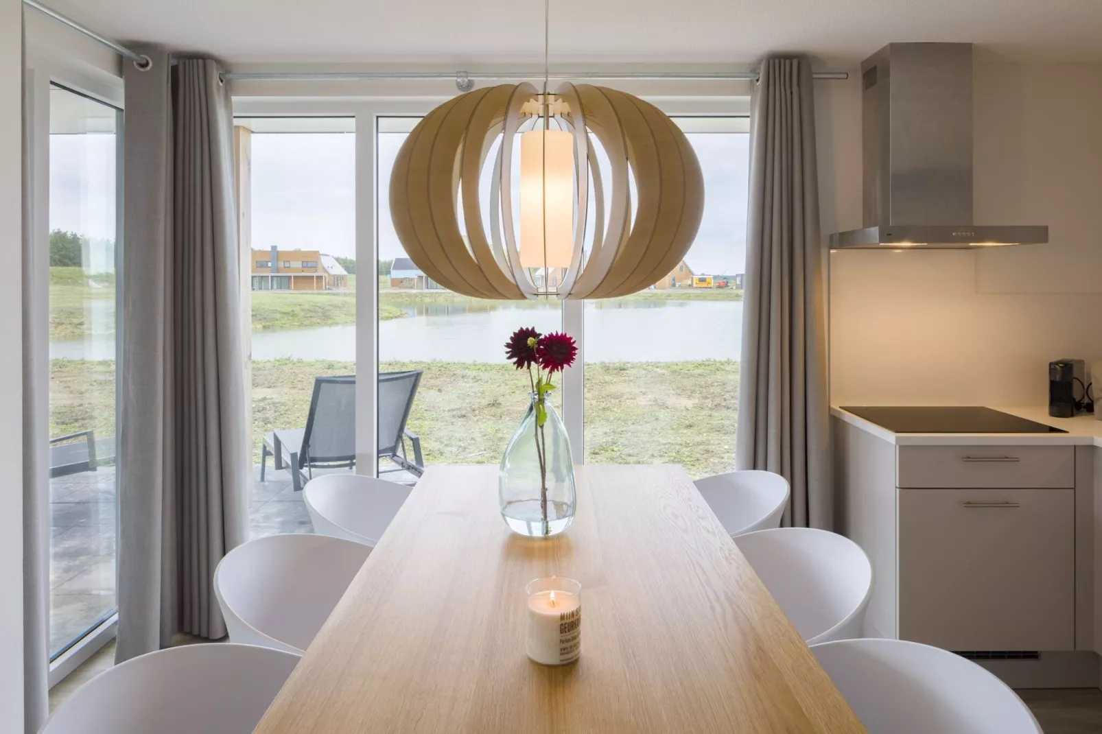 Domein Het Camperveer Veerse Meer 2-Kitchen