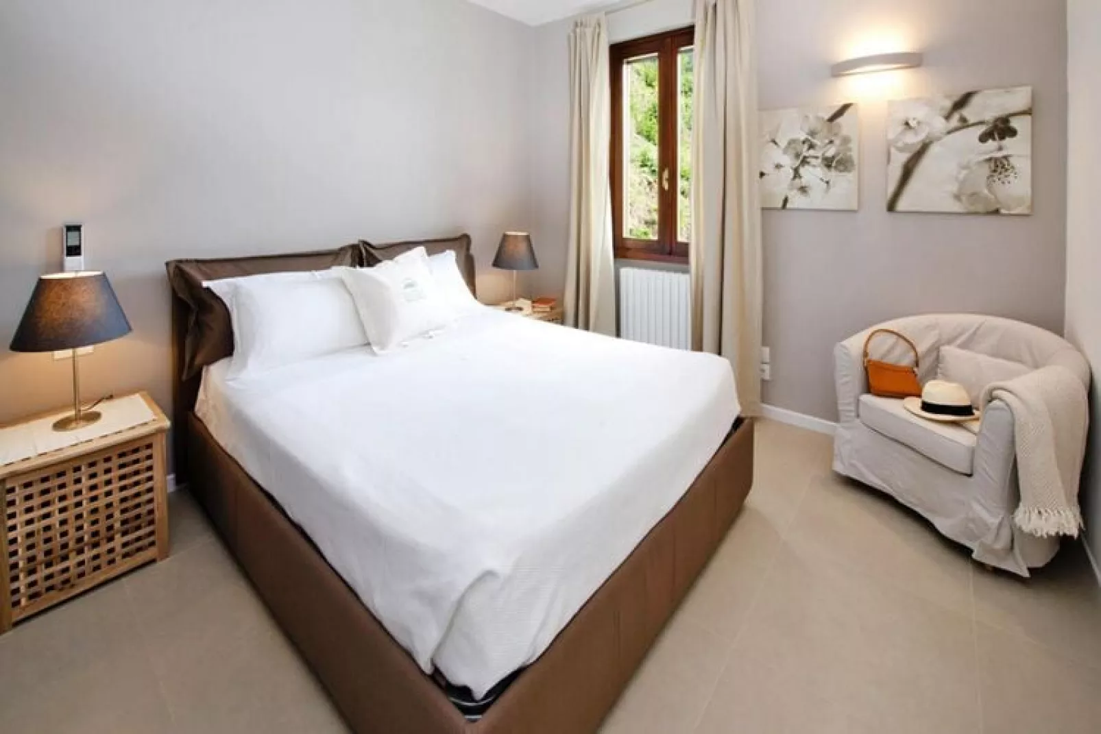 Apartment Limone Residence Nautic Resort San Carlo Gargnano-Quadrilo 110qm-Bedroom