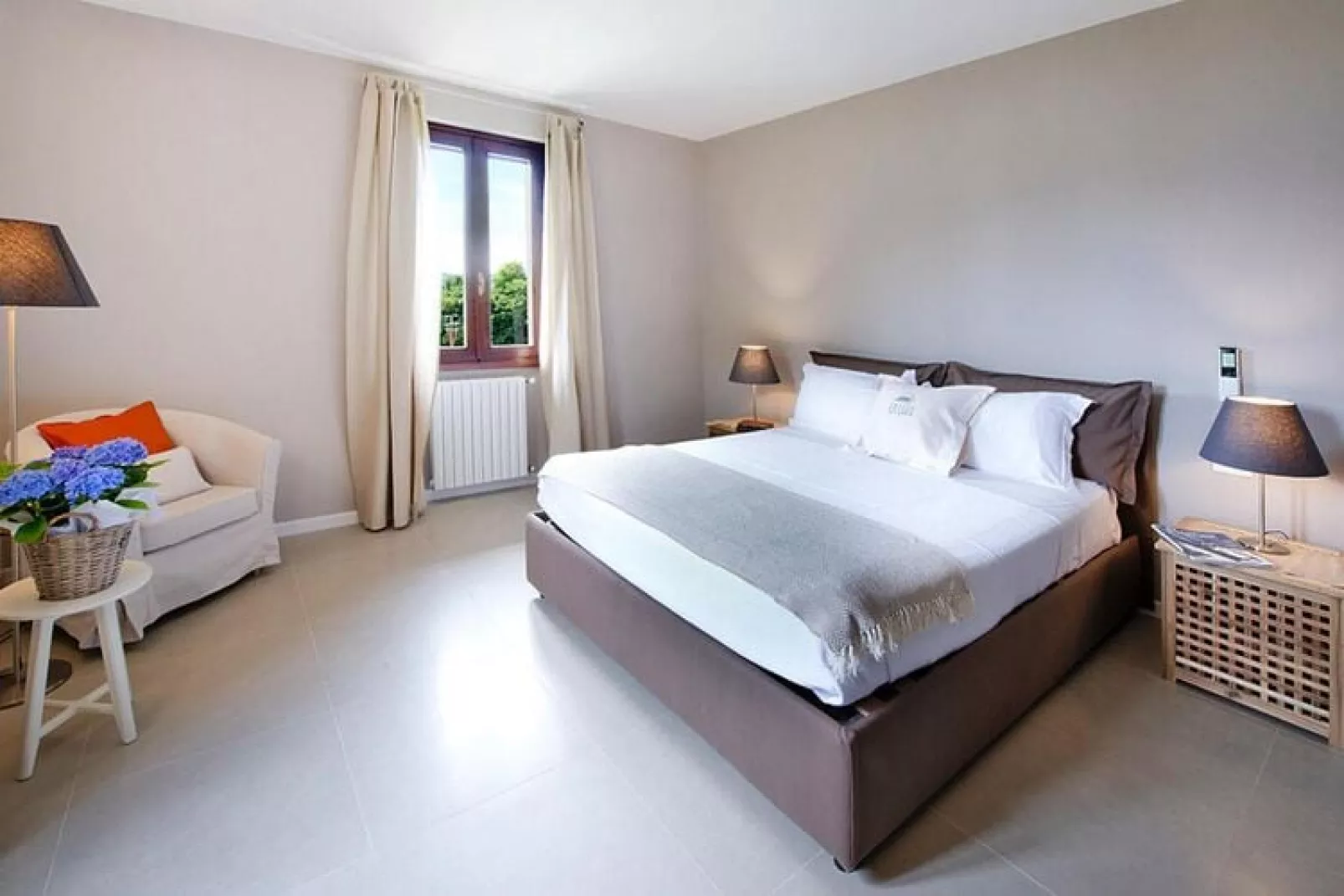 Apartment Limone Residence Nautic Resort San Carlo Gargnano-Quadrilo 110qm-Bedroom