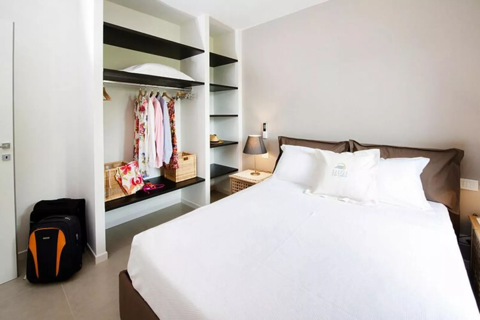 Apartment Limone Residence Nautic Resort San Carlo Gargnano-Quadrilo 110qm-Bedroom