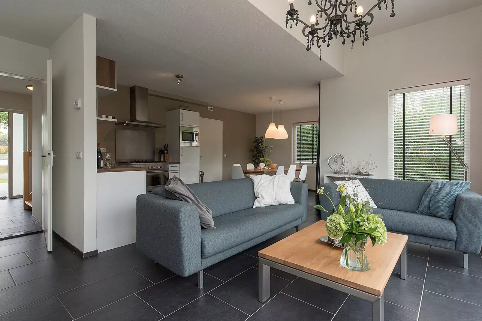 Luxe villa Harderwijk 207-Living room