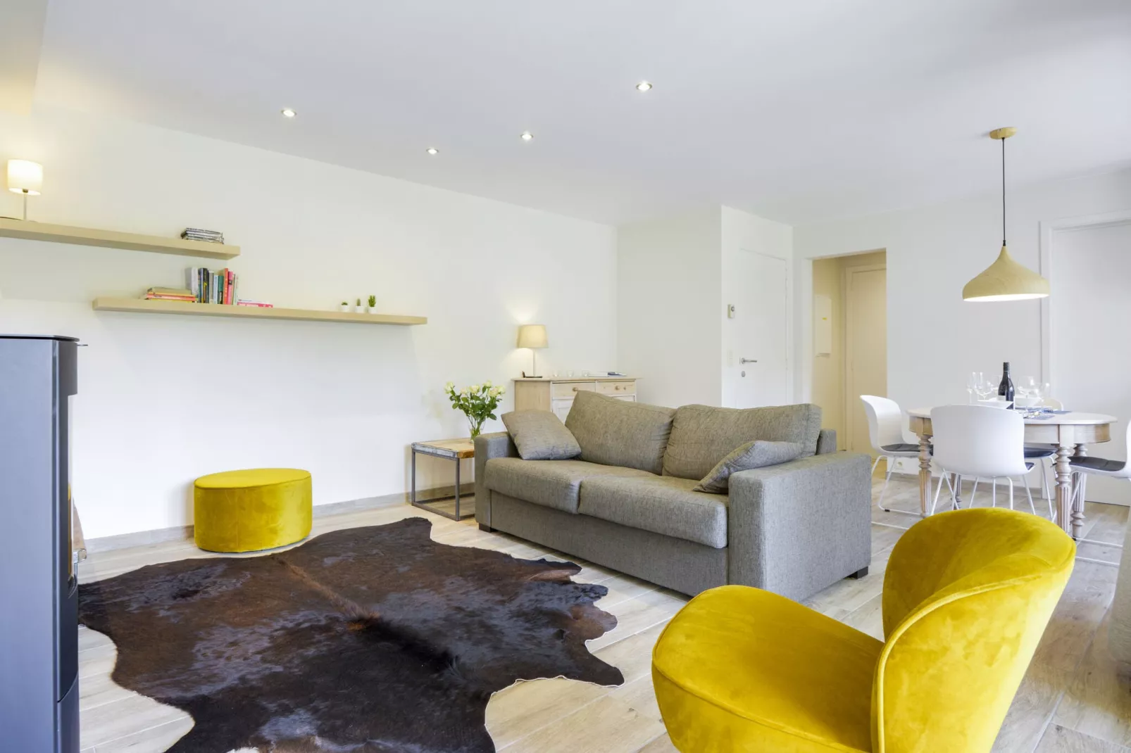 Charme des Chenets-Living room