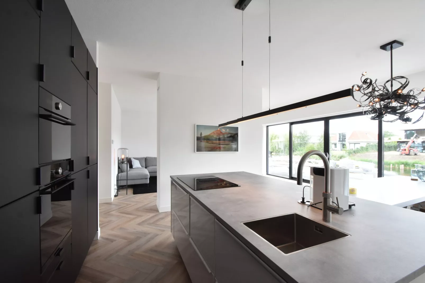 Watervilla Harderwijk 341-Küche