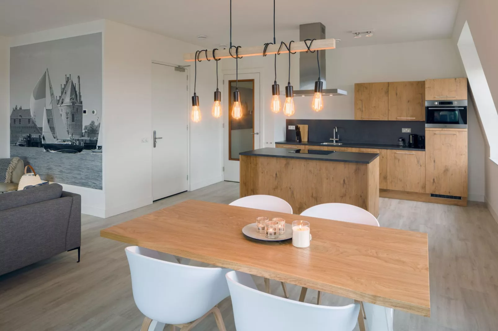 Domein Het Camperveer Veerse Meer 6-Kitchen
