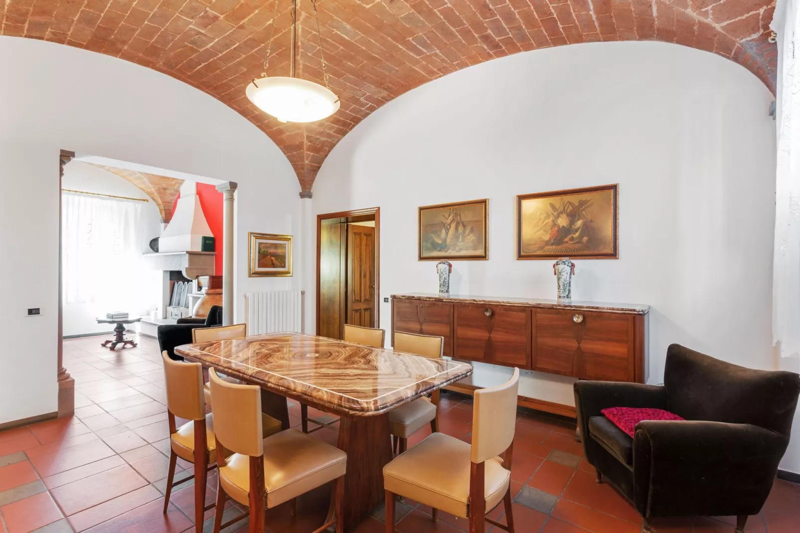 Villa Empoli-Esszimmer