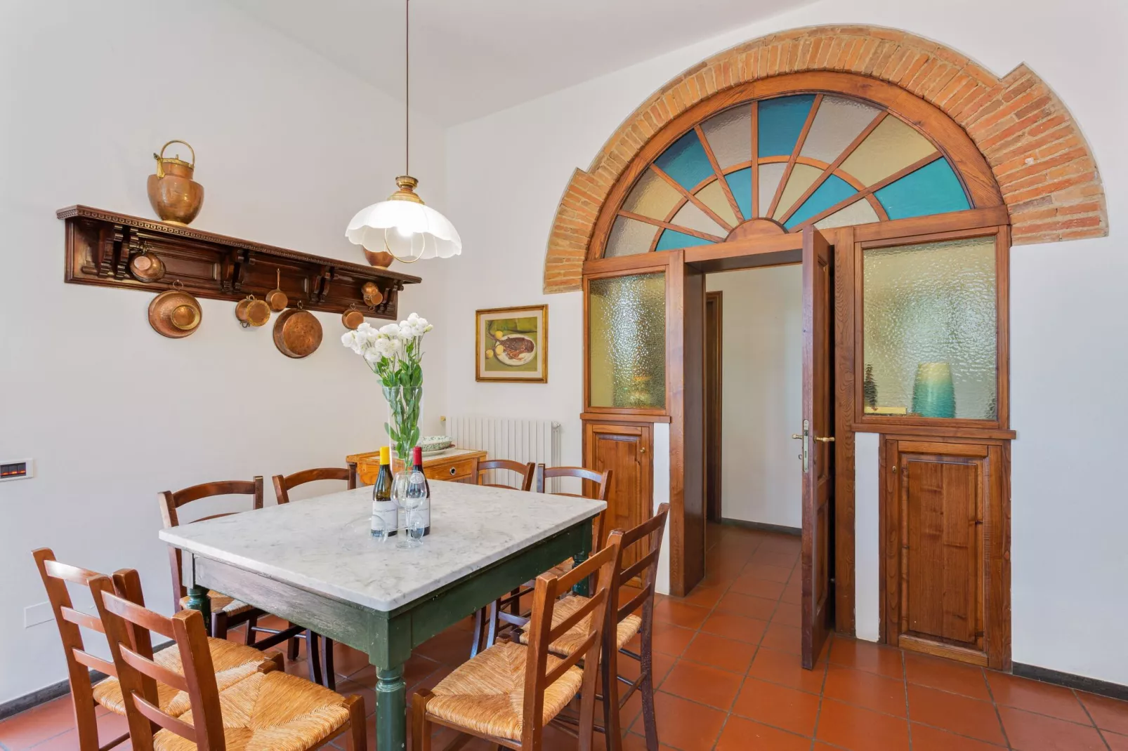 Villa Empoli-Esszimmer