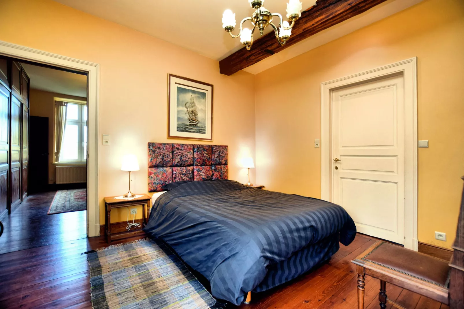 Chateau-ferme Delhaise-Bedroom