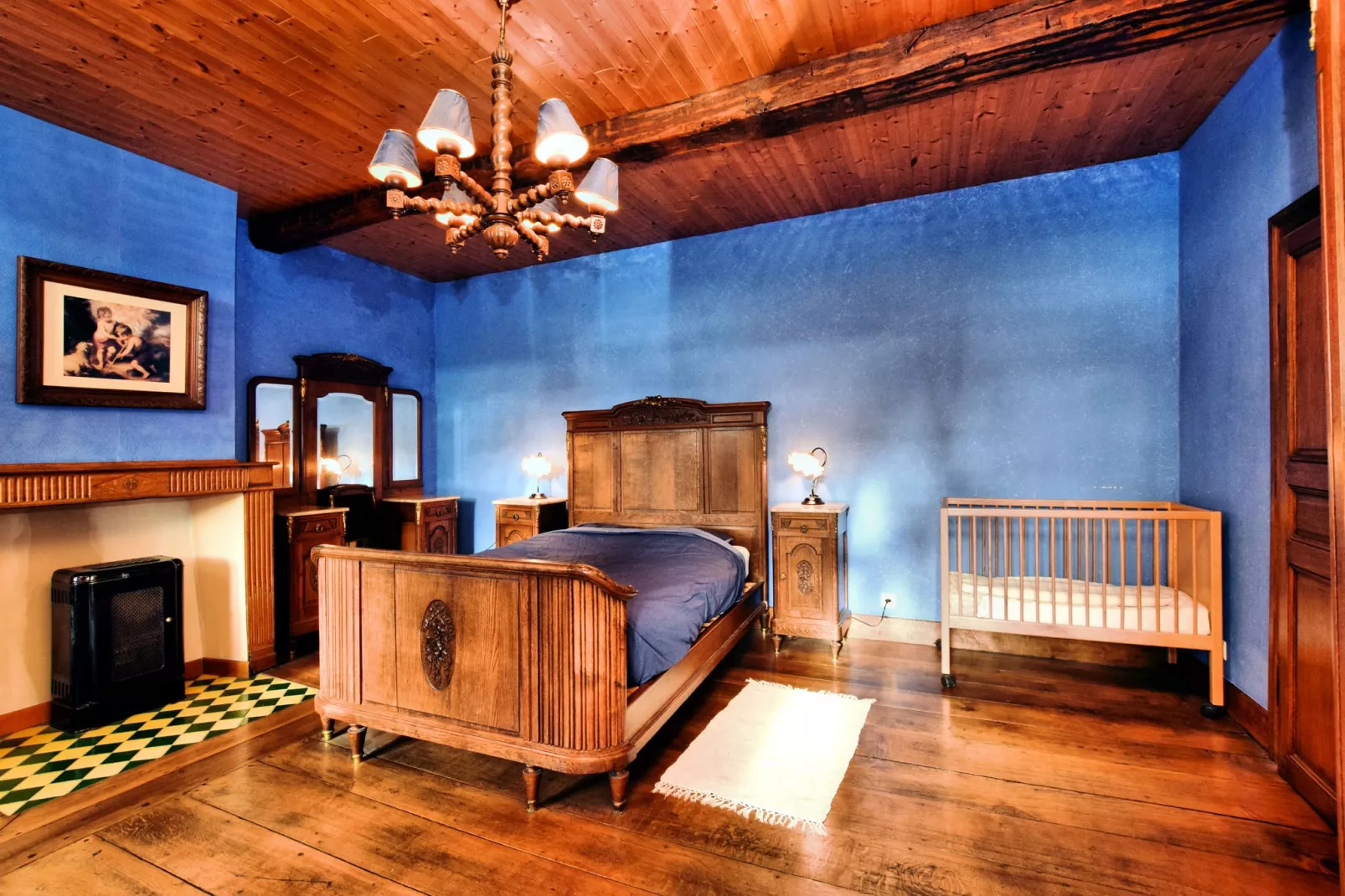 Chateau-ferme Delhaise-Bedroom
