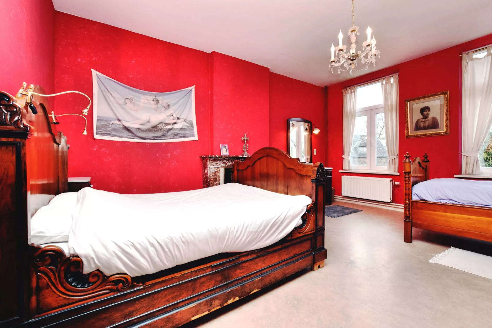 Chateau-ferme Delhaise-Bedroom