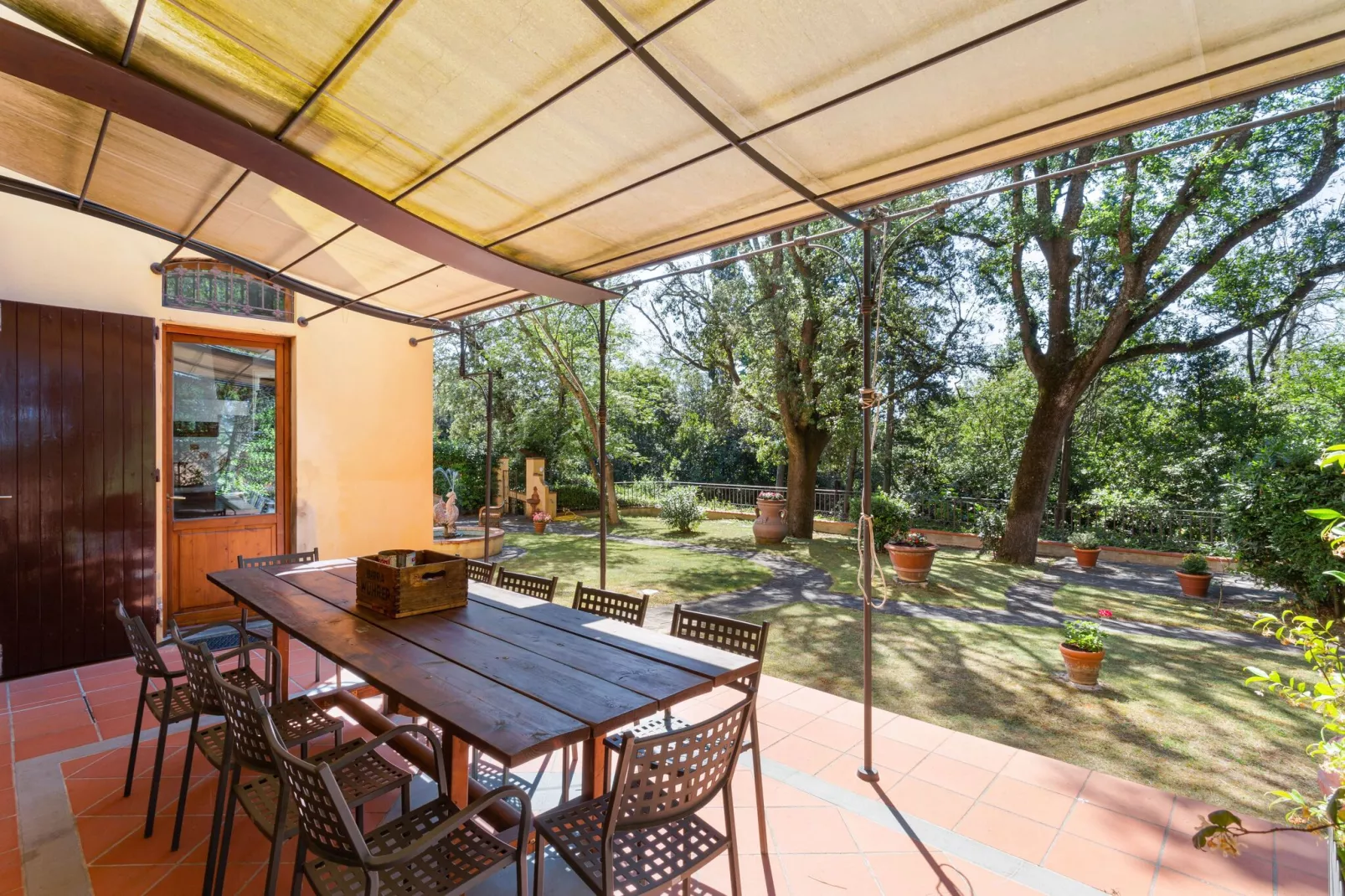 Villa Empoli-Terrassenbalkon