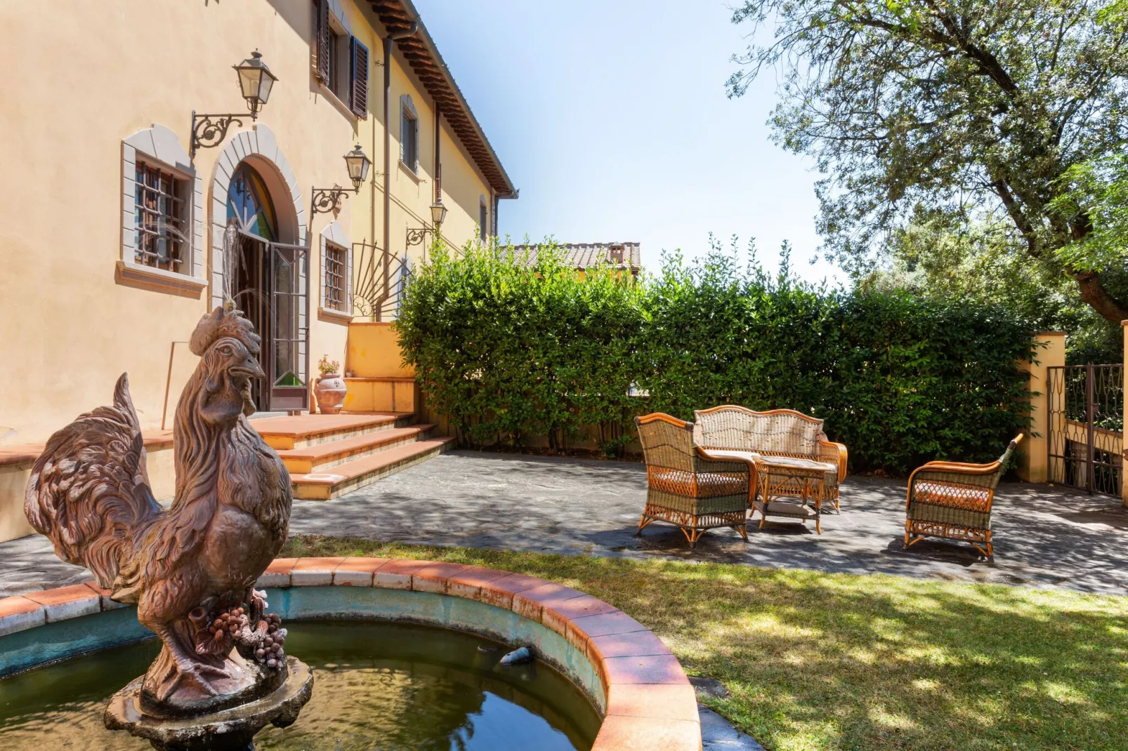 Villa Empoli-Terrassenbalkon