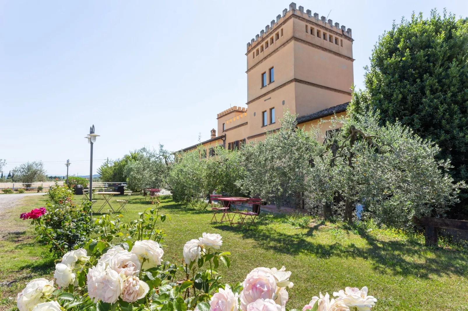 Villa Empoli-Gärten Sommer