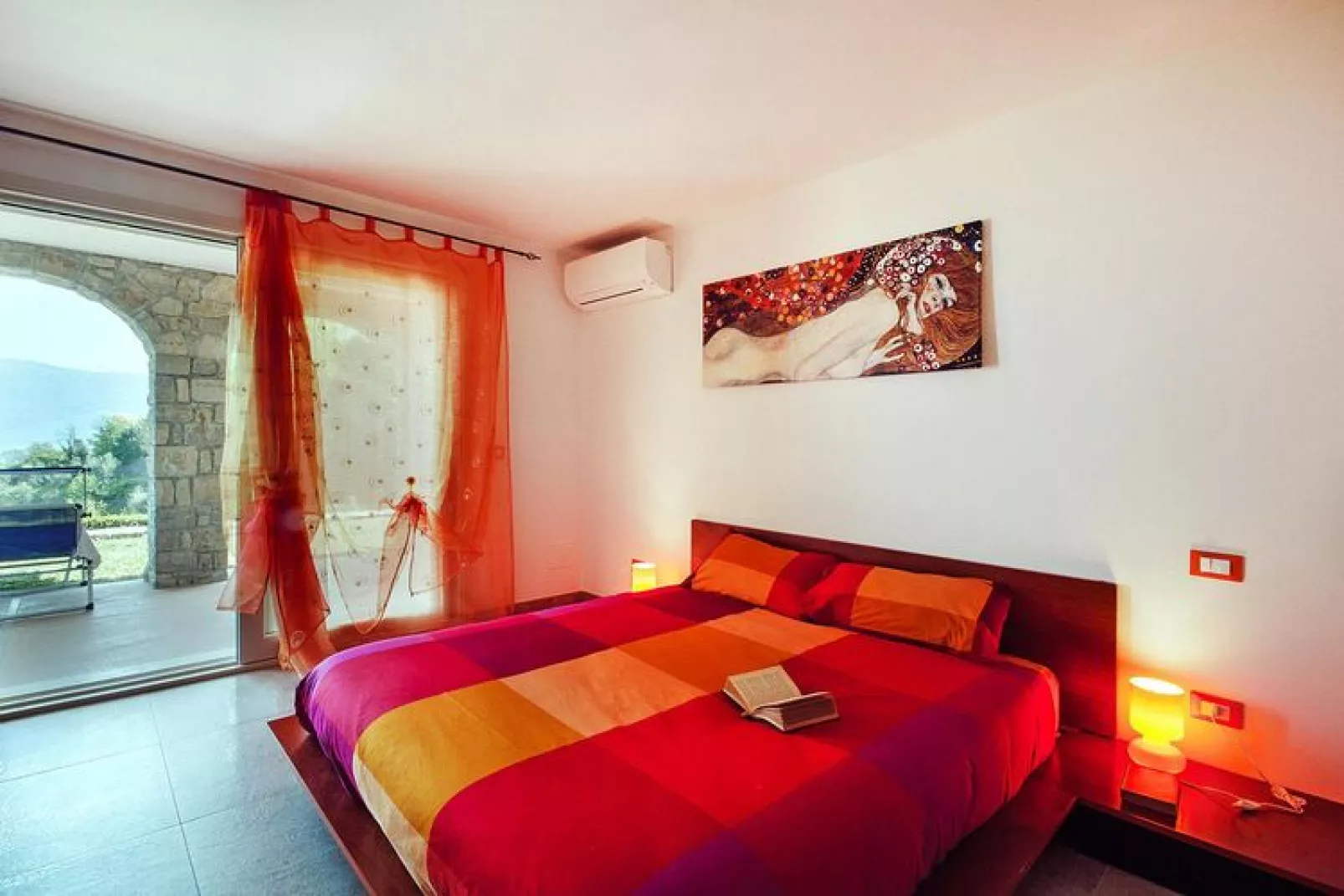 Holiday home Residence Nautic Resort San Carlo Gargnano-Villa Ortensia-Bedroom