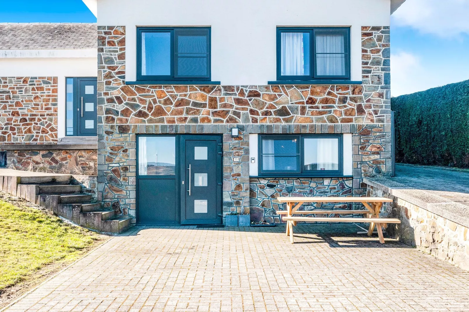 Très belle habitation à Lierneux pour 5 adultes-Extérieur été