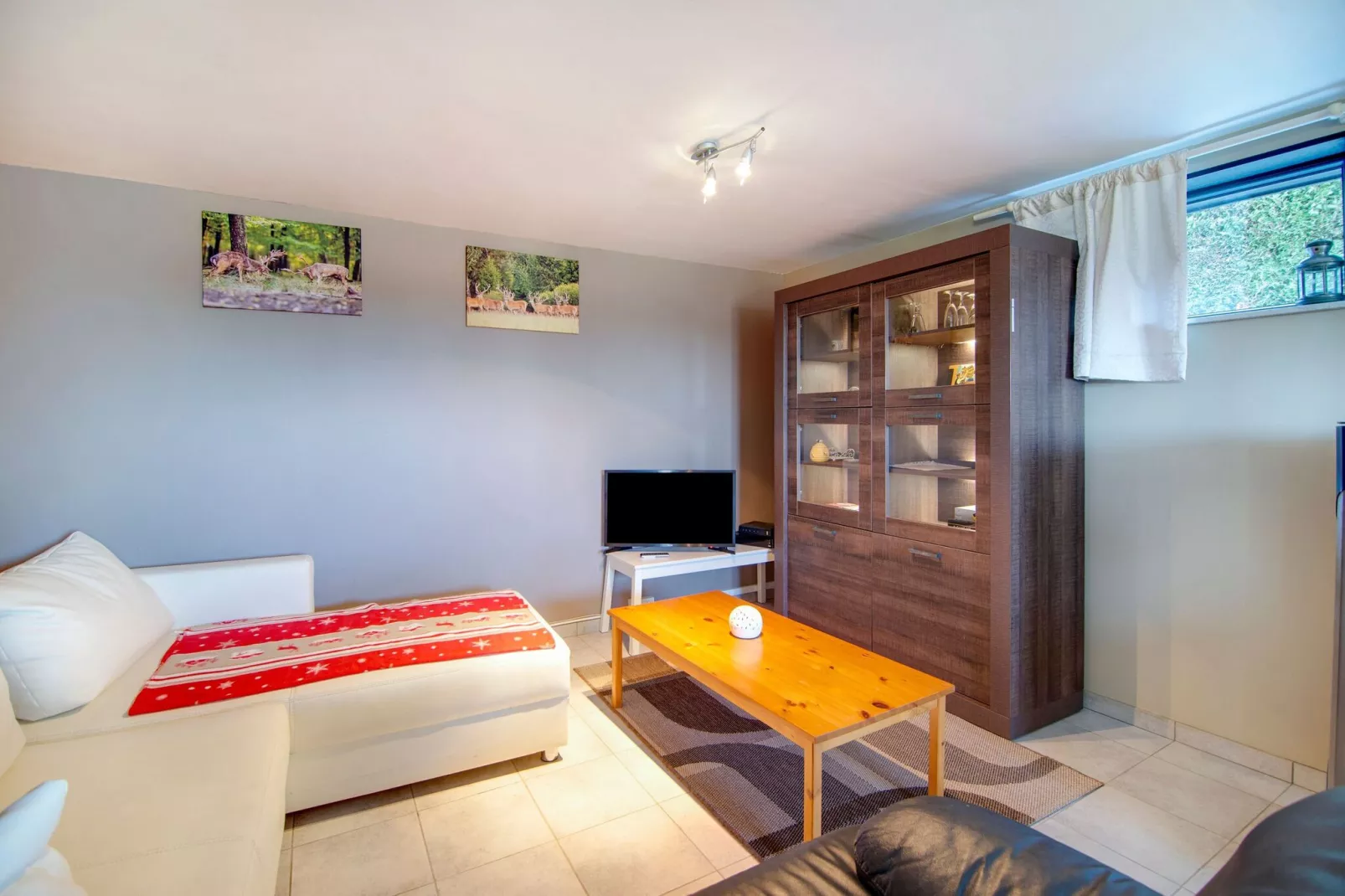 Très belle habitation à Lierneux pour 5 adultes-Salon