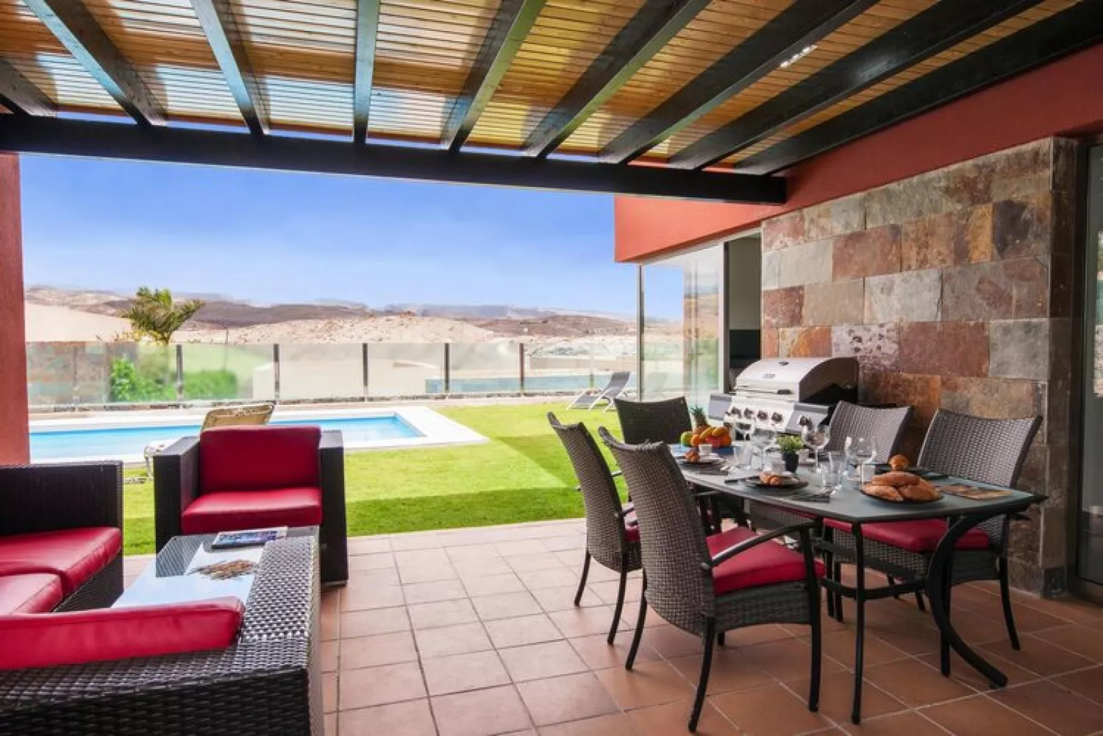 Par 4 Villa 20 Maspalomas-Terrasse