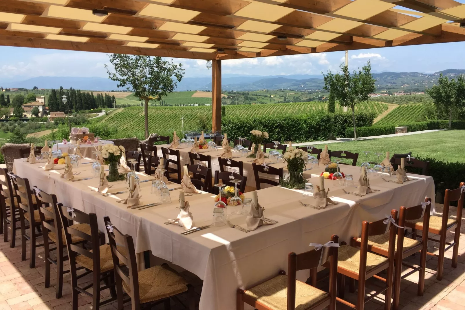 Pergola-View summer