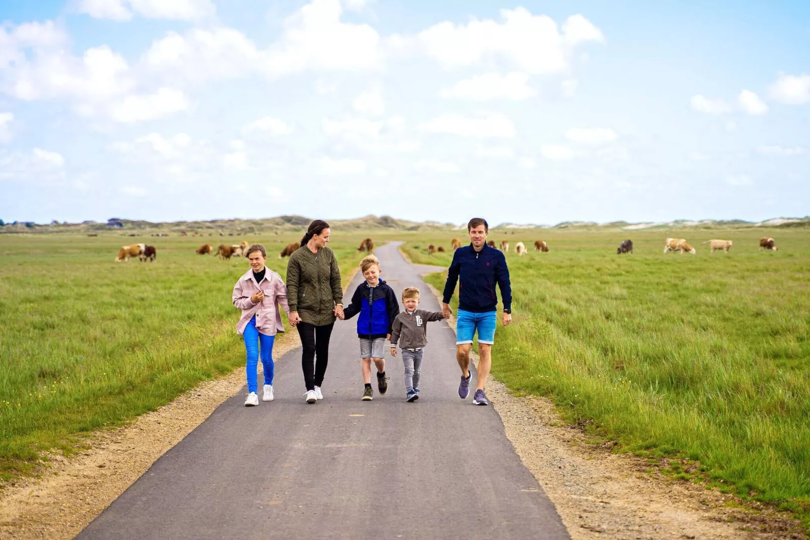 Maison de vacances pour 10 dans un parc de vacances a Blåvand-Extérieur