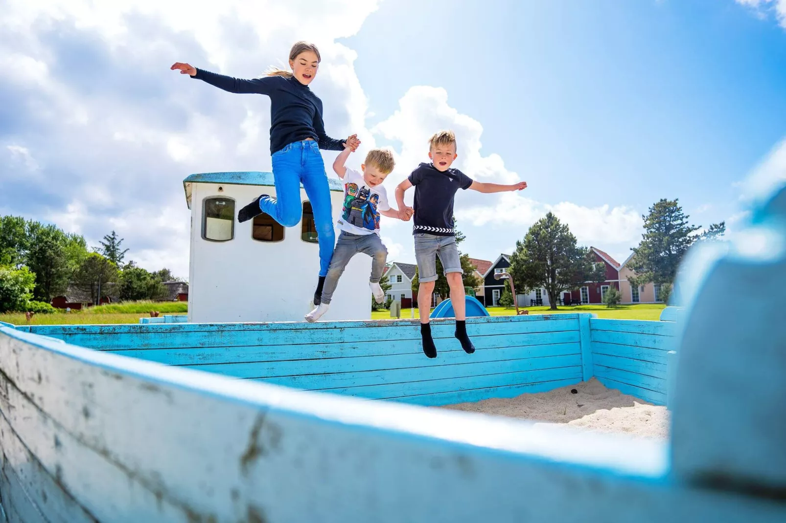 Maison de vacances pour 10 dans un parc de vacances a Blåvand-Non étiqueté