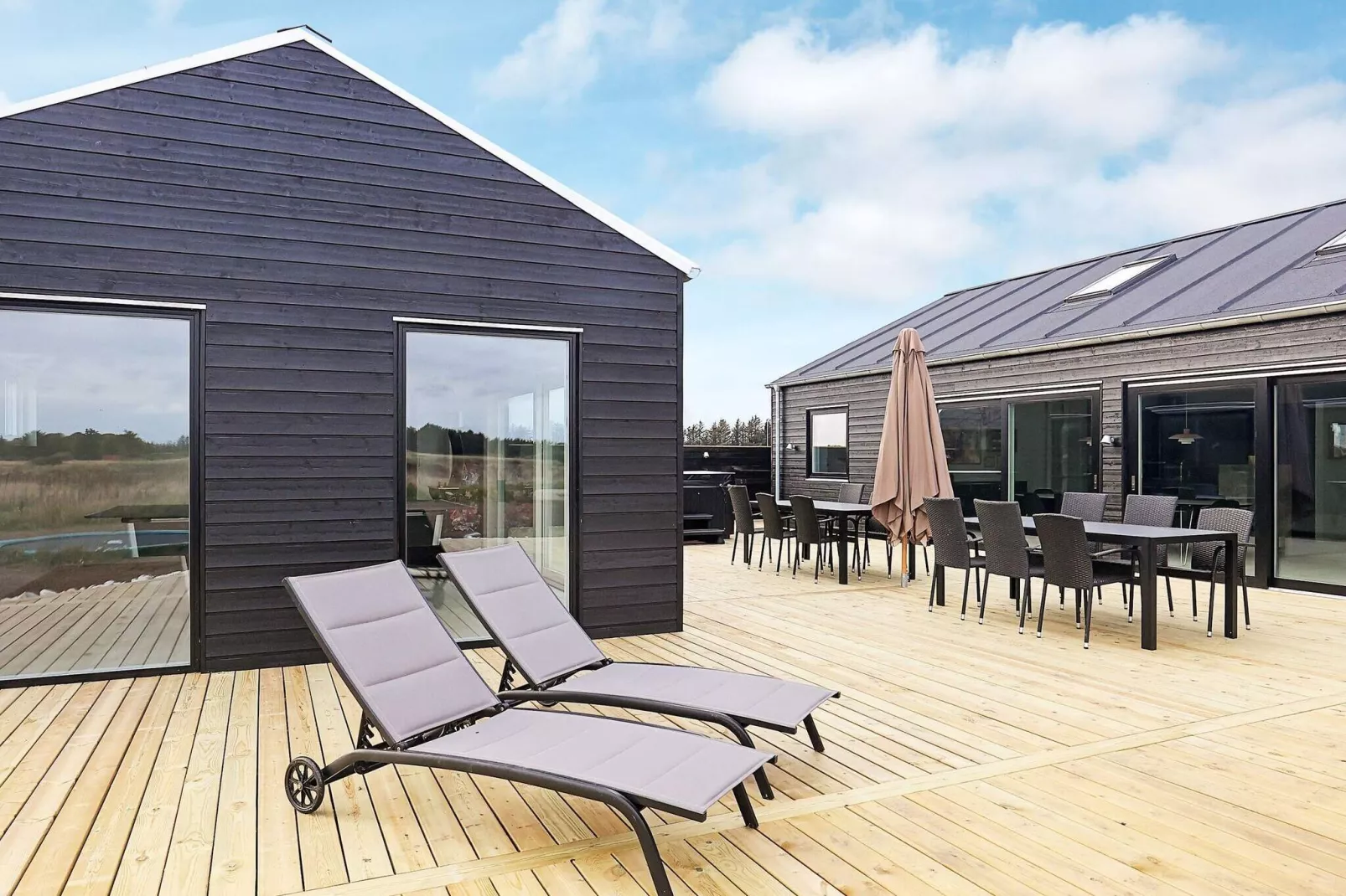 Maison de vacances pour 12 a Løkken-By Traum-Vue
