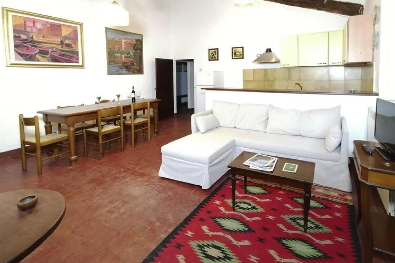 Residence Il Pero di Cetinale Sovicille Typ C 105 qm-Living room