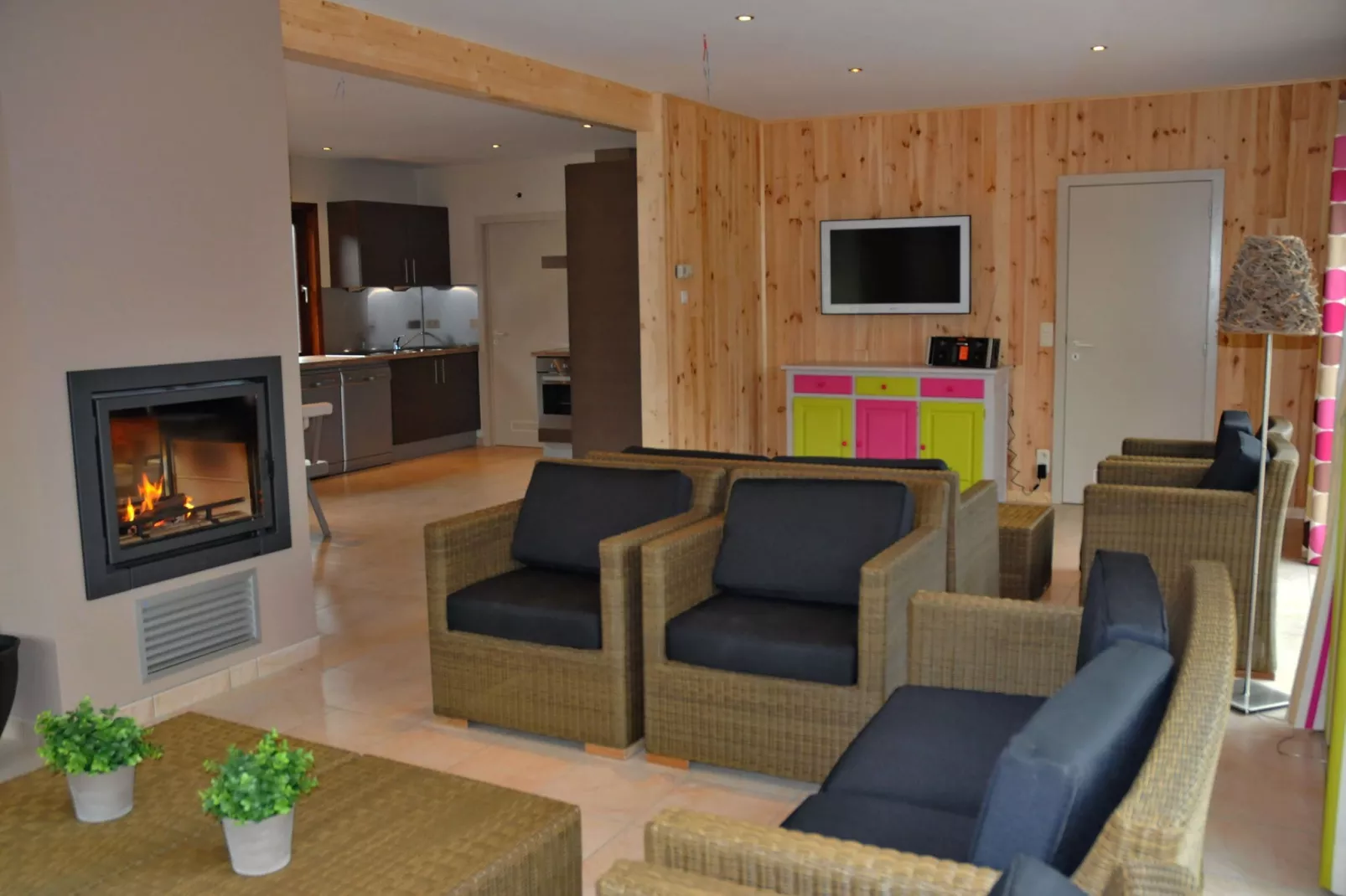 REFUGE DU TRAPPEUR-Living room