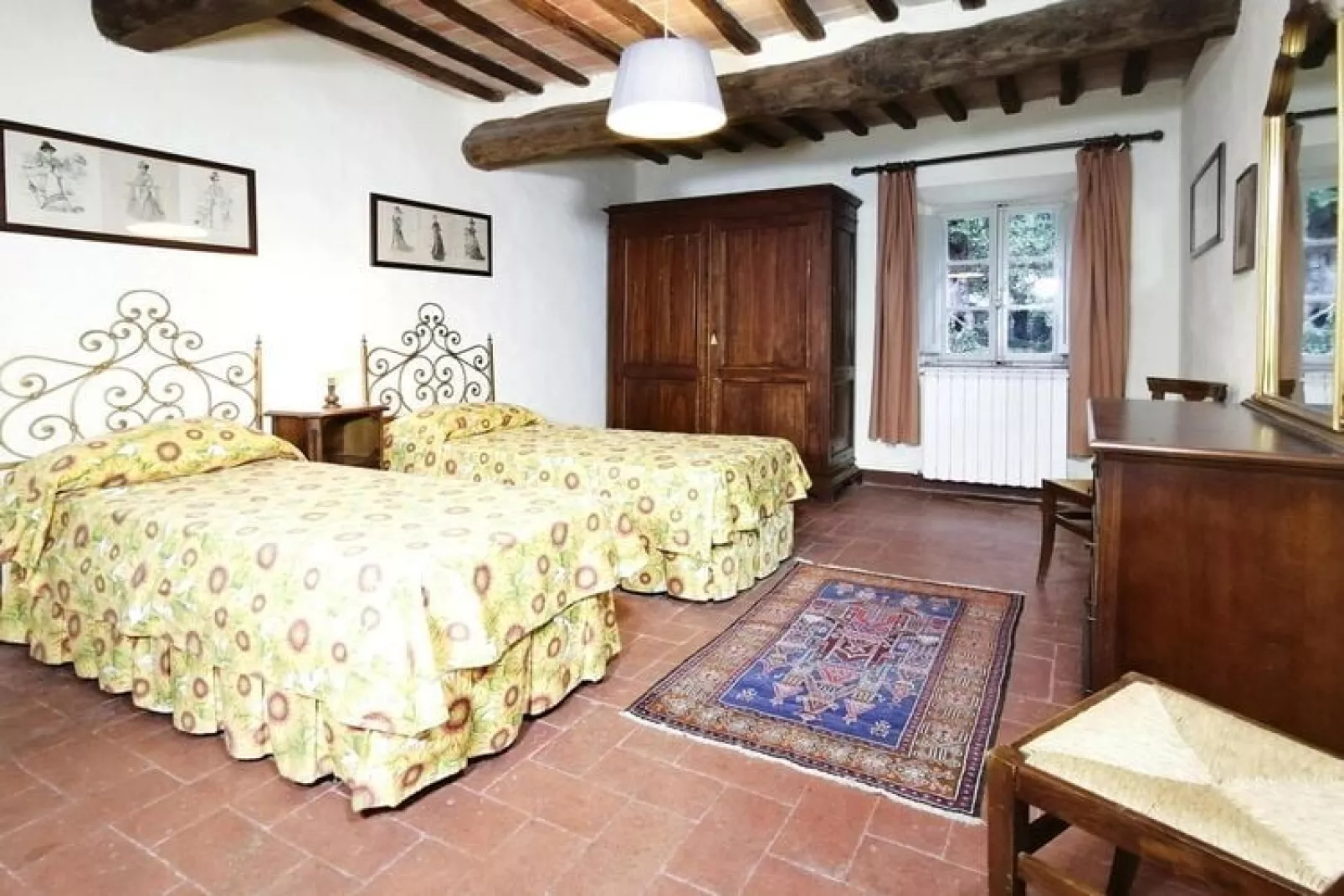 Residence Il Pero di Cetinale Sovicille Typ C 105 qm-Bedroom