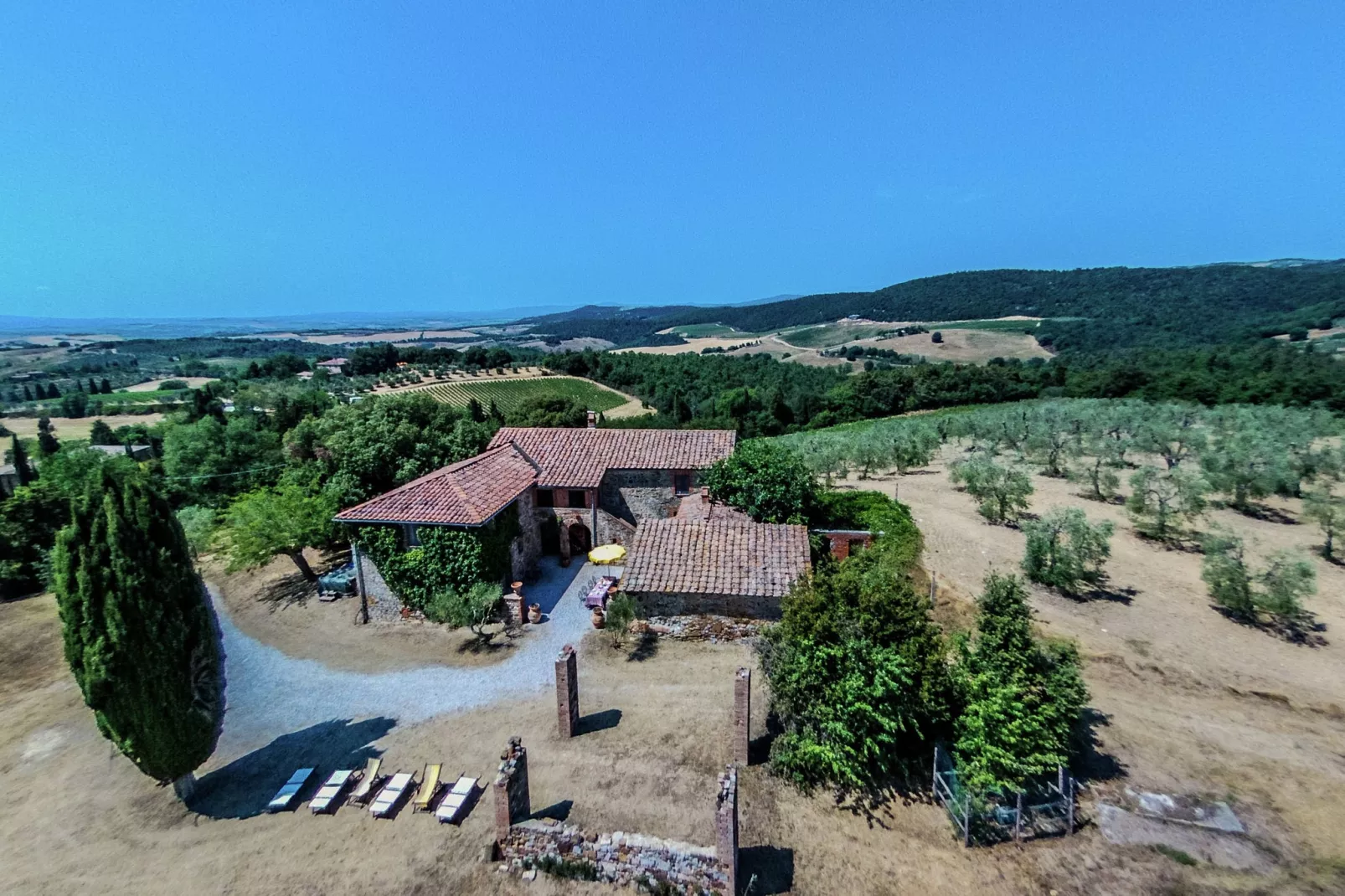 Villa Sangiovese-Extérieur été