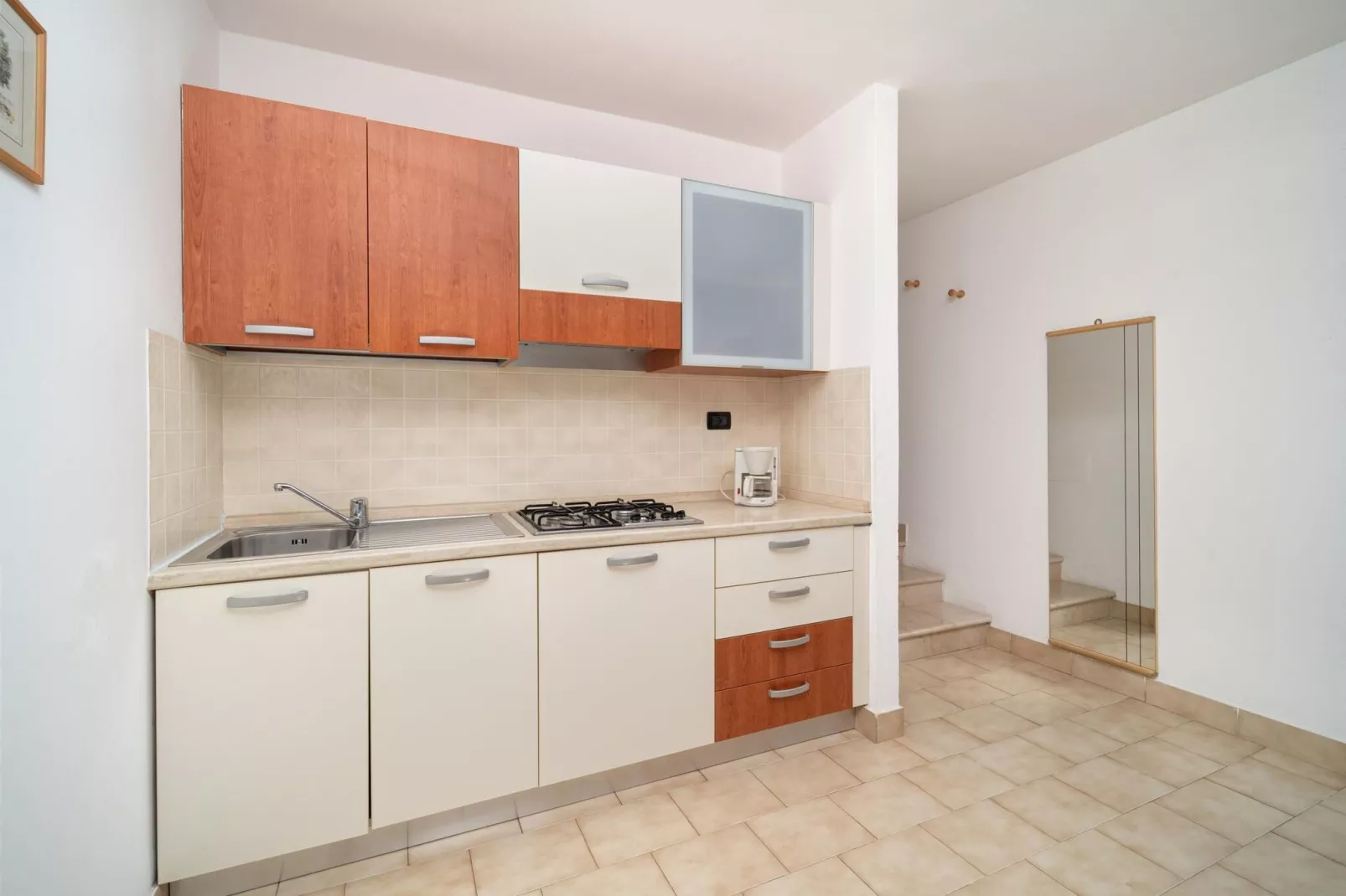Residence Primera Moniga del Garda 2-Raum/D2 Halbsouterrain-2-Raum/D2 Halbsouterrain-Kitchen