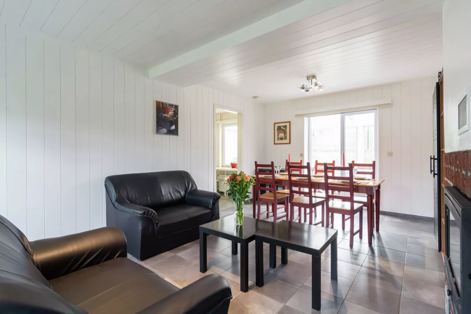 Chalet de la Vallée-Living room