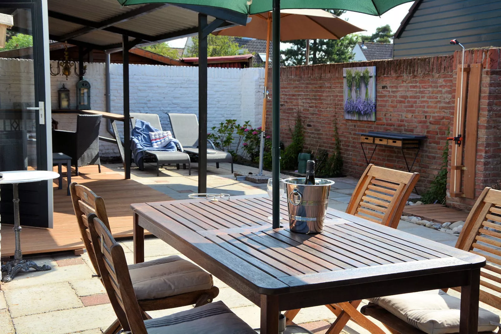 Marie aan Zee-Terrace balcony