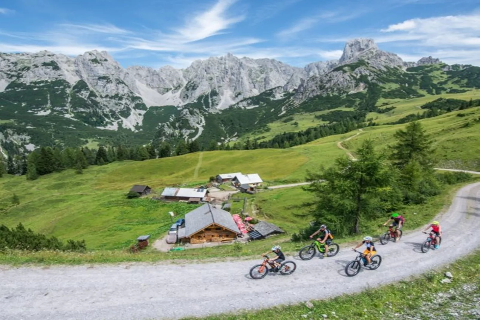 Alpendorf Dachstein West 1-Areas summer 1km