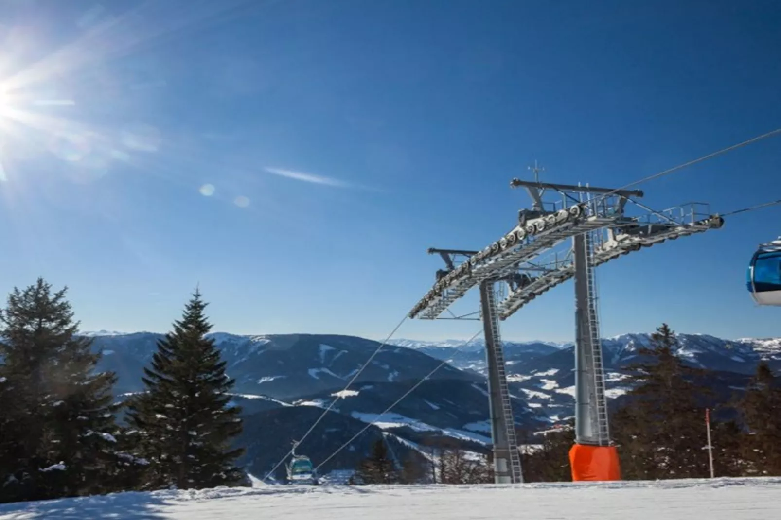 Alpendorf Dachstein West 1-Area winter 1km