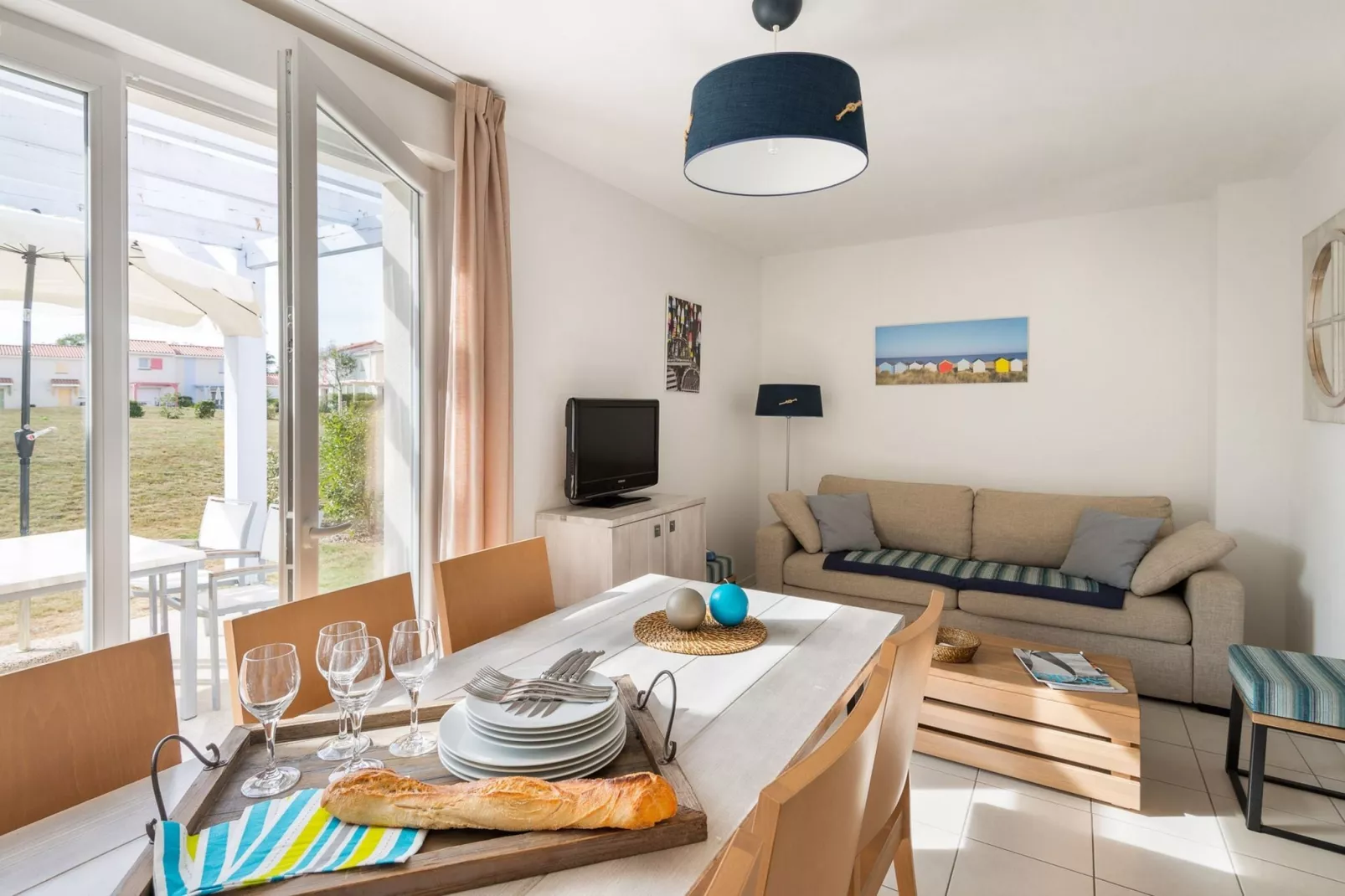 Résidence Le Village de la Mer 4-Living room