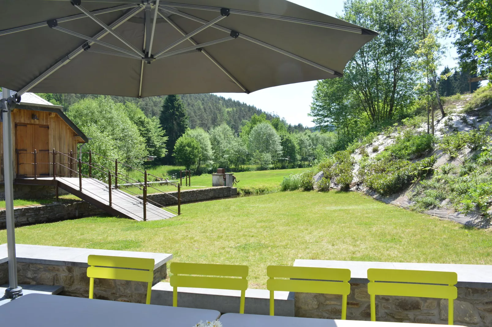 Gîte du Moulin-View summer