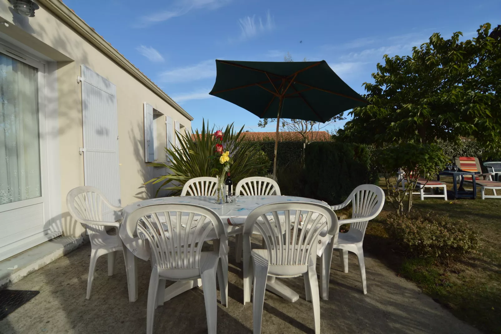 TALMONT-ST HILAIRE-Terrassenbalkon