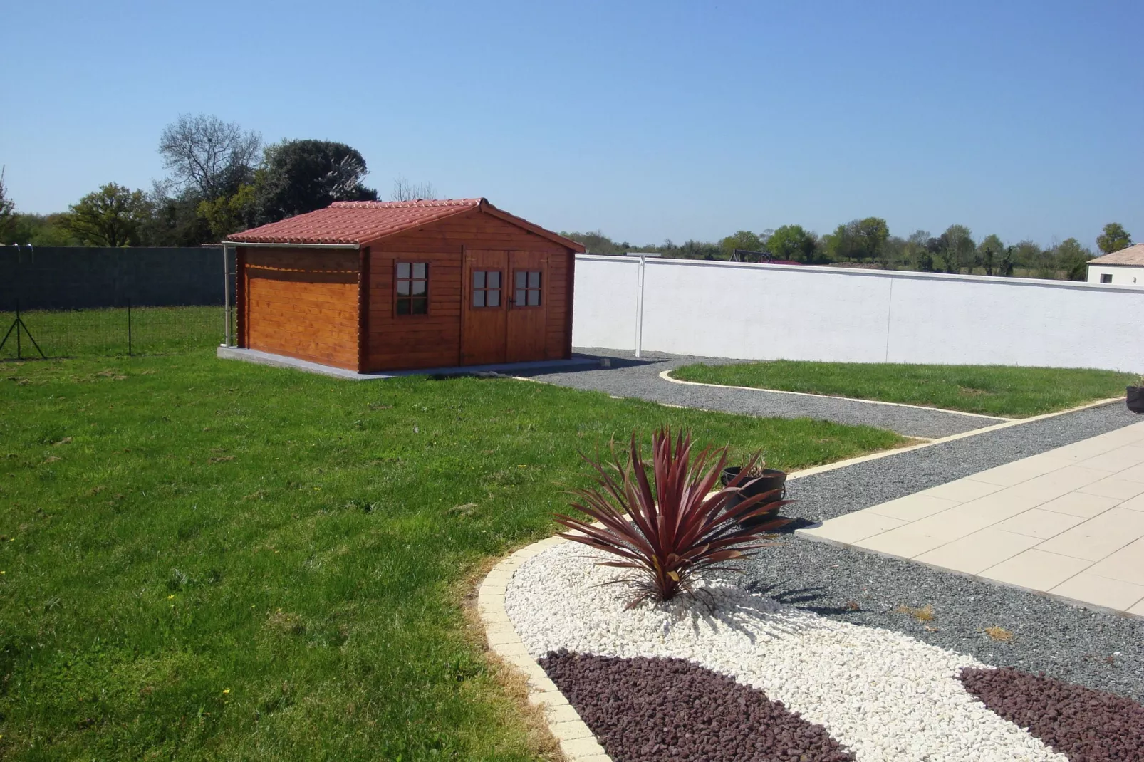 Maison vacances chaleureuse proche de la plage-Gardens summer
