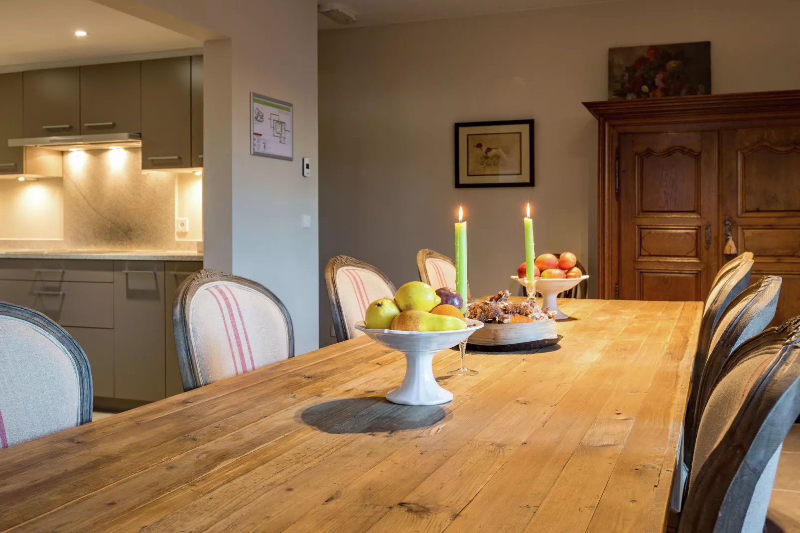 Gîte de la Houille-Esszimmer