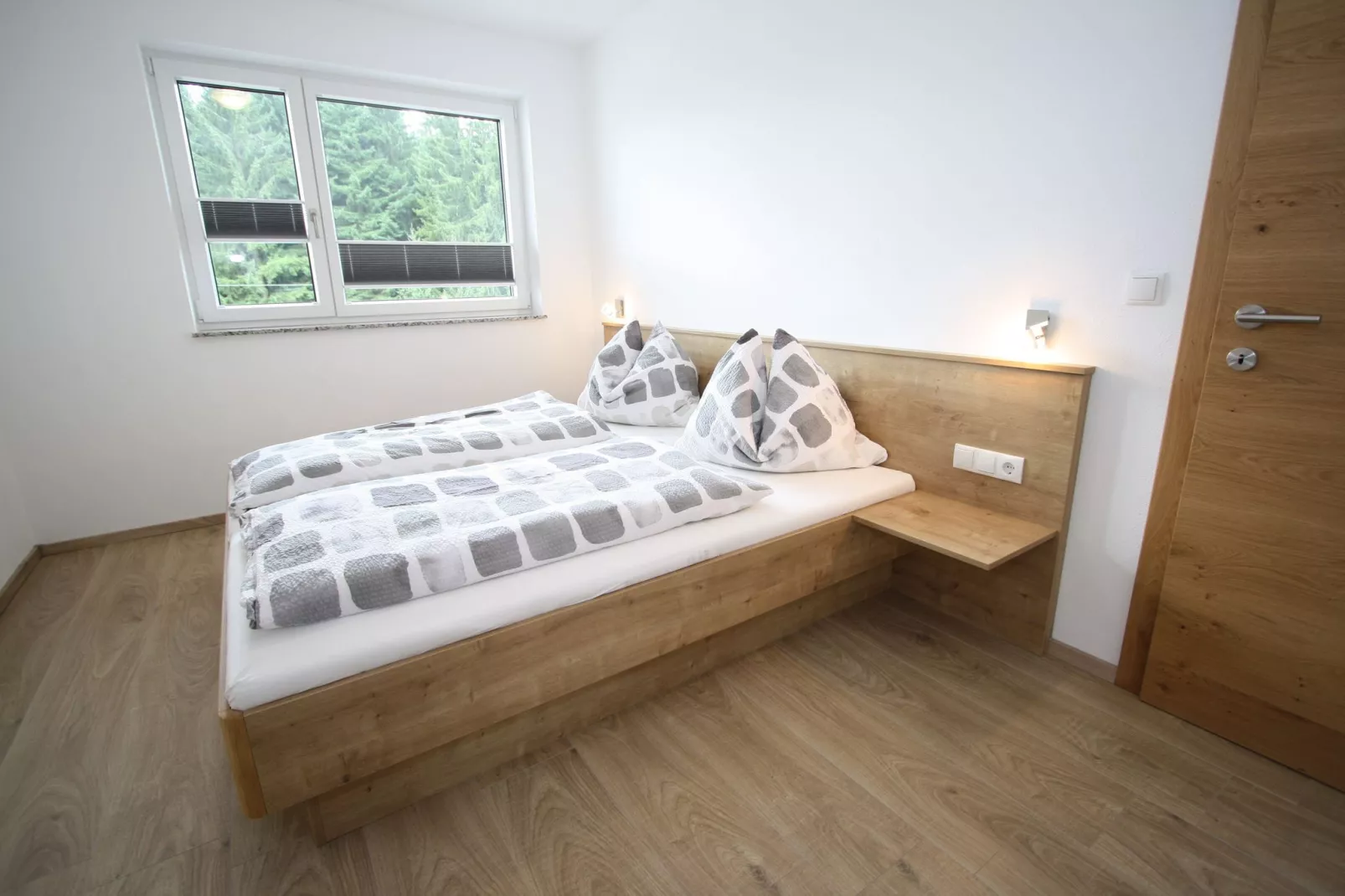 Annas Bergapartment-Schlafzimmer